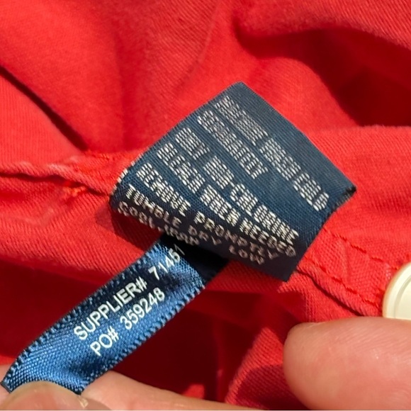 🔥$168🔥Polo Ralph Lauren Men’s Red Hooded Full Zip Cotton Poplin Jacket Size XL - Picture 13 of 16